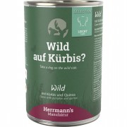 48er-SET Wild NICHT BIO mit Kürbis Quinoa und Cranberry 400g Hund Nassfutter Herrmann