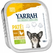 48er-SET Bio Pate mit Huhn 150g Hund Nassfutter Yarrah